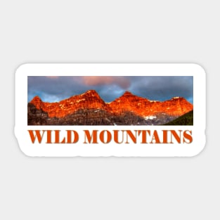 WILD-MOUNTAINS Sticker